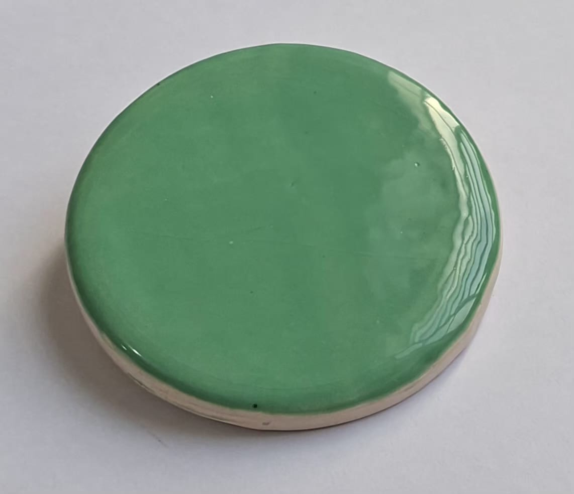 GEL TAC010/ TAC 010-ESMALTE CERÂMICO (ALCALINO) VERDE TREVO SEMI TRANSP.