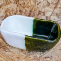 GEL G056/ GLC 056-ESMALTE CERÂMICO (ALCALINO) VERDE MUSGO ESC.METALIZADO