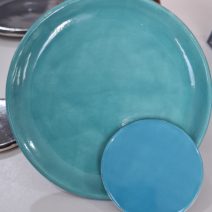 GEL G133/ GLC 133- ESMALTE CERÂMICO (ALCALINO) APATITA AZUL CELESTE SEMI TRANSP.